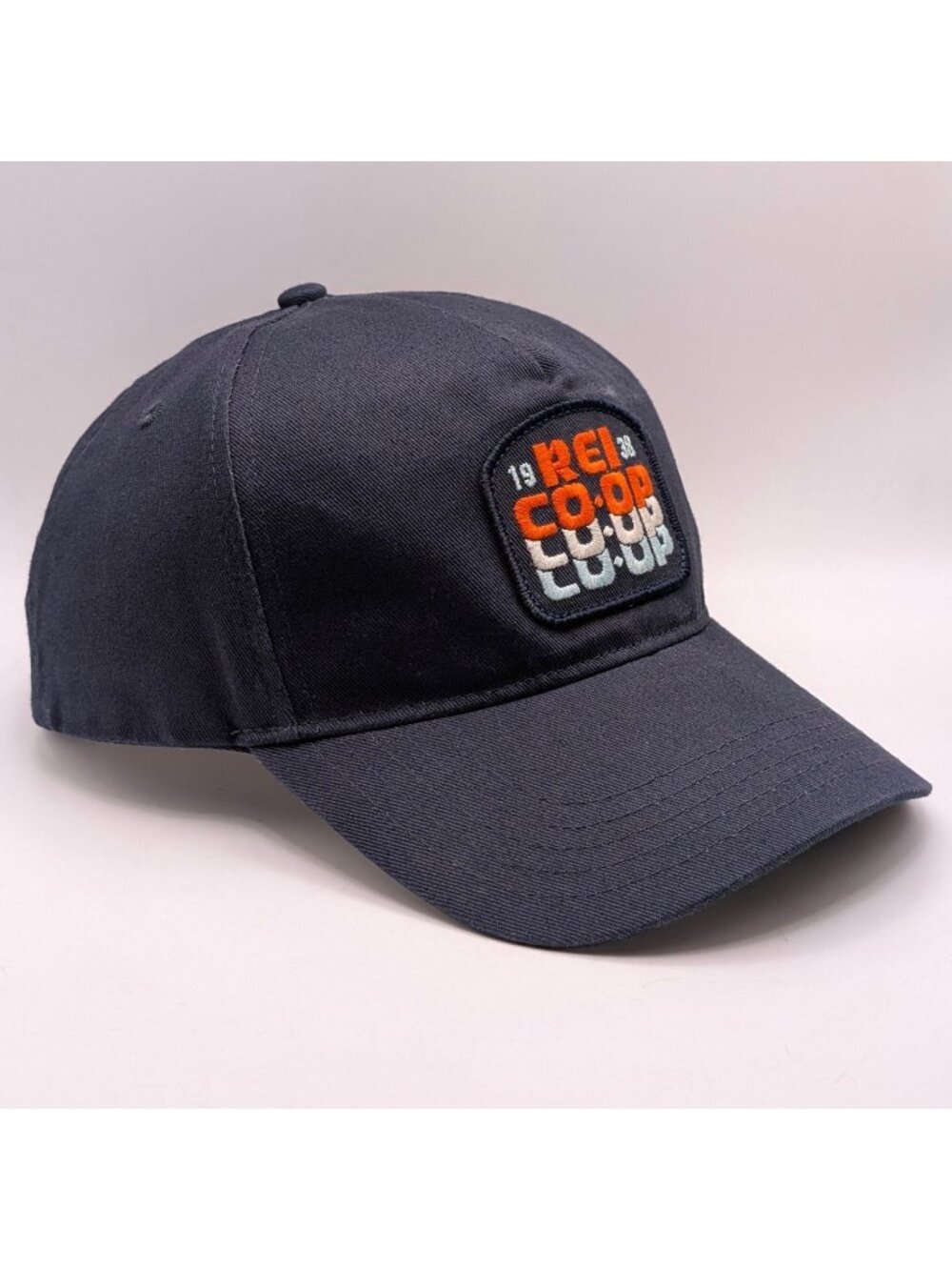 REI CO-OP Hat Cap Snapback Adult Navy Blue Patch Outdoor Hiking Unisex Nature